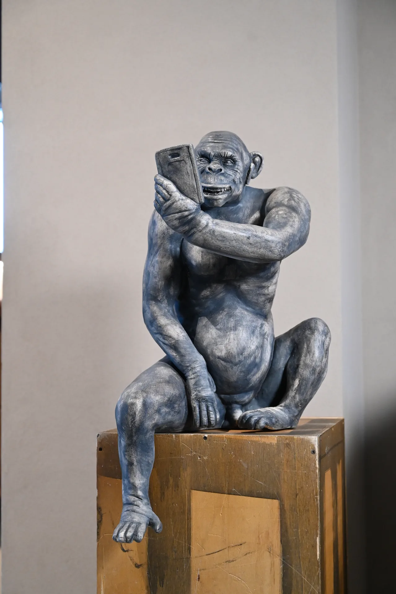 Sculpture in the winery